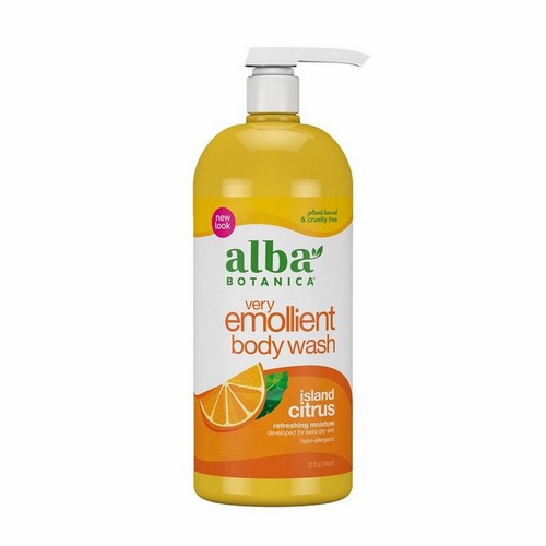 Body Bath Island Citrus 32 Fl Oz by Alba Botanica