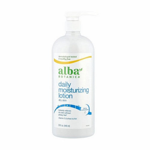 Body Lotion Very Emollient Maximum Dry Skin w/AHA 32 FL Oz by Alba Botanica