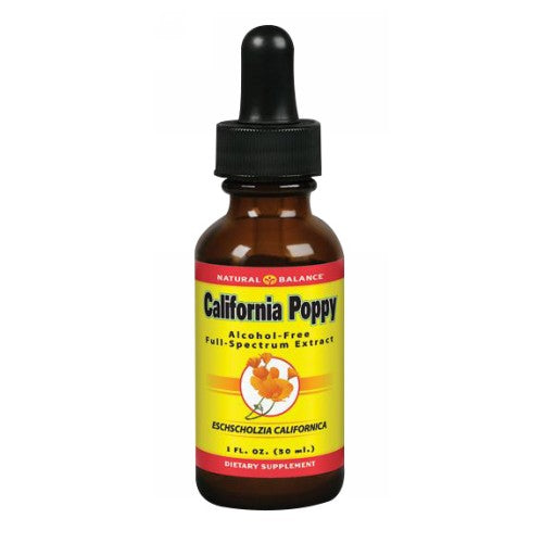 California Poppy Extract Drops Unflavored, 12 x 1oz by Natural Balance (Formerly known as Trimedica)