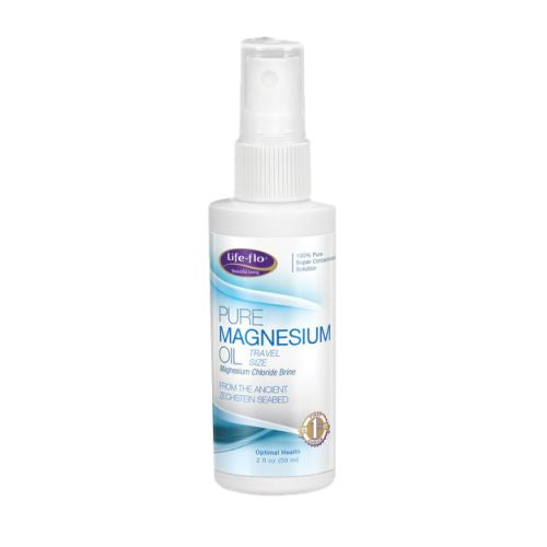 Pure Magnesium Oil Travel Size 2 oz by Life-Flo