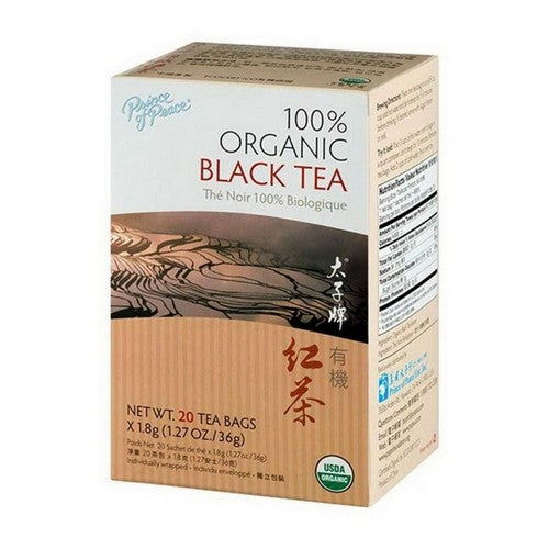Organic Black Tea 20 Count by Prince Of Peace