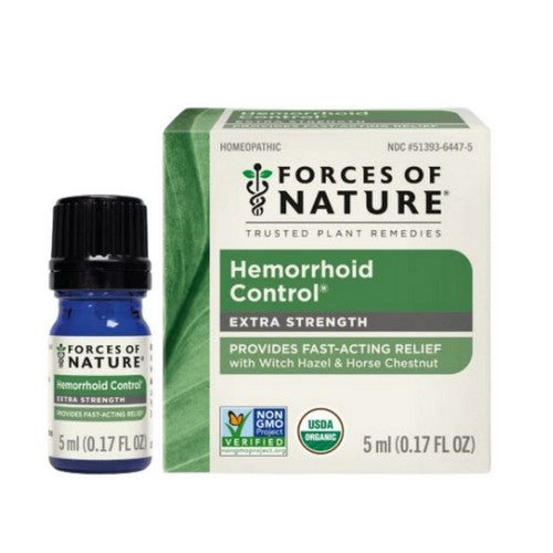 Hemorrhoid Control Extra Strength 5 Ml by Forces of Nature