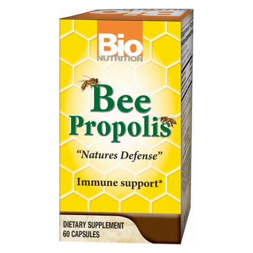 Bee Propolis 60 Caps by Bio Nutrition Inc
