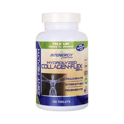 Hydrolyzed Collagen-Flex 100 Tabs by Intenergy