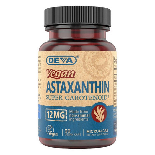 Astaxanthin 30 Veg Caps by Deva Vegan Vitamins
