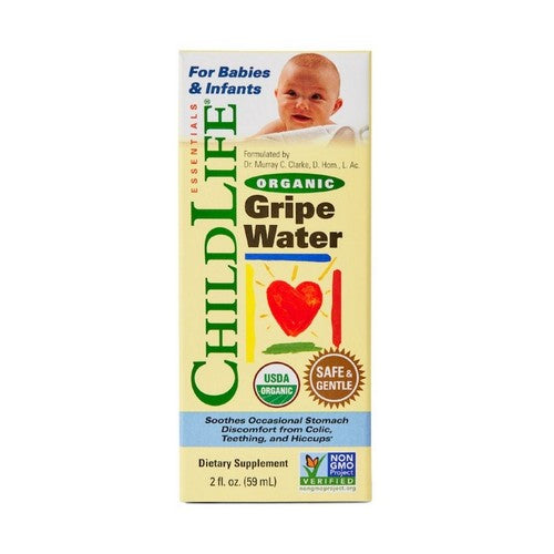 Organic Gripe Water 2 Oz by Child Life Essentials