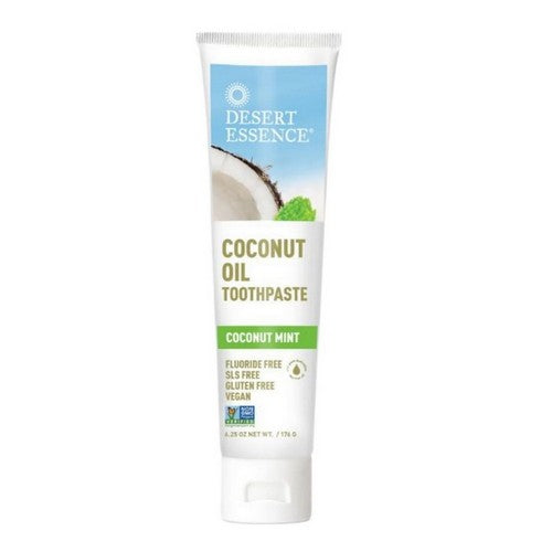 Coconut Oil Toothpaste 6.25 Oz by Desert Essence