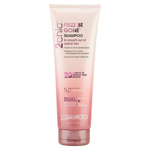 2chic Frizz Be Gone Shampoo Shea Butter & Sweet Almond Oil, 8.5 Oz by Giovanni Cosmetics