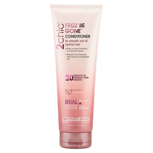 2chic Frizz Be Gone Conditioner Shea Butter Almond 8.5 Oz by Giovanni Cosmetics