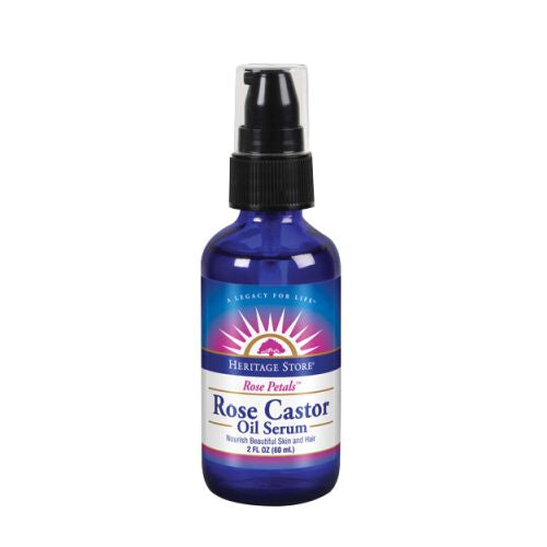 Rose Castor Oil Serum 2 Oz by Heritage Store
