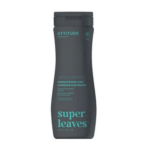 Natural Shampoo & Body Wash 2 in1 Scalp Care Men 15.9 Oz by Attitude