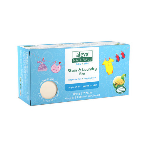 Stain & Laundry Bar 7.76 Oz by Aleva Naturals