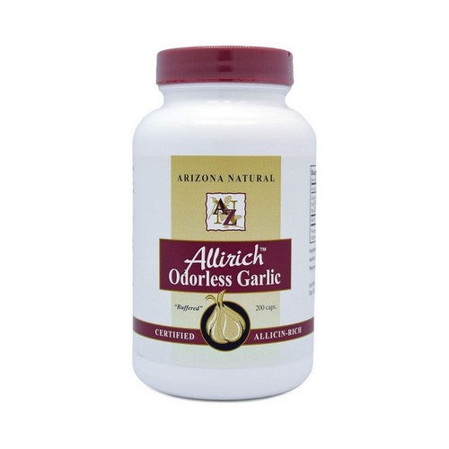 Allirich Odorless Garlic 250 Caps by Arizona Natural