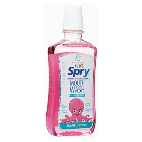 Kids Mouthwash Bubble Gum Alcohol Free 16 Oz by Xlear Inc