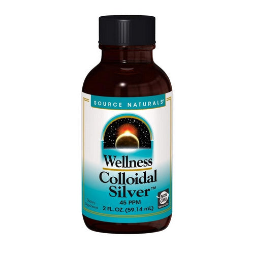 Wellness Colloidal Silver 2 Oz by Source Naturals