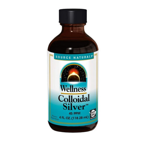 Wellness Colloidal Silver 4 Oz by Source Naturals