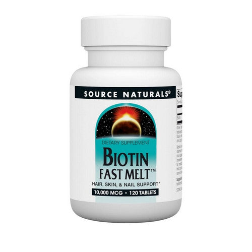 Biotin 120 Tabs by Source Naturals