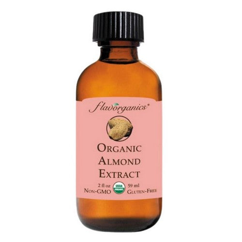 Organic Almond Extract 2 Oz by Flavorganics