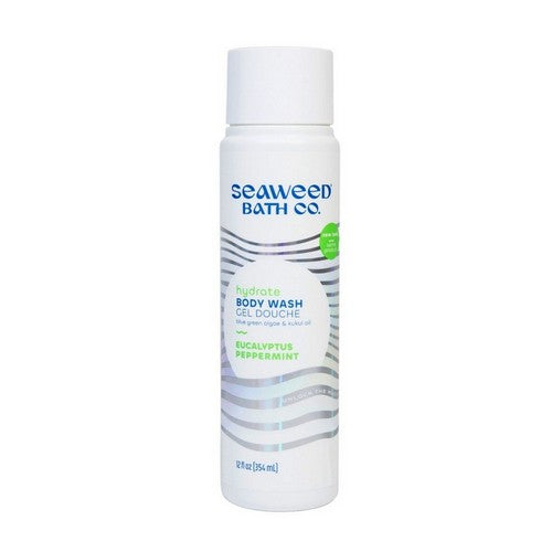 Hydrate Body Wash Eucalyptus Peppermint 12 Oz by Sea Weed Bath Company