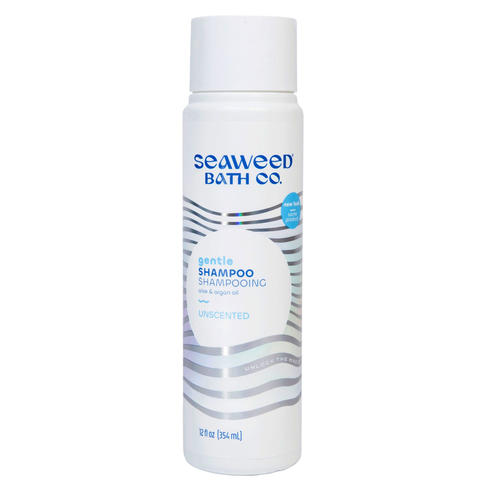 Argan Shampoo Unscented 12 Oz by Sea Weed Bath Company