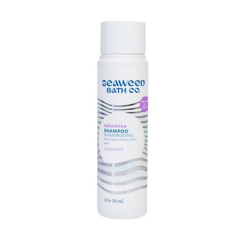 Volumize Shampoo Lavender Lavender 12 Oz by Seaweed Bath Co