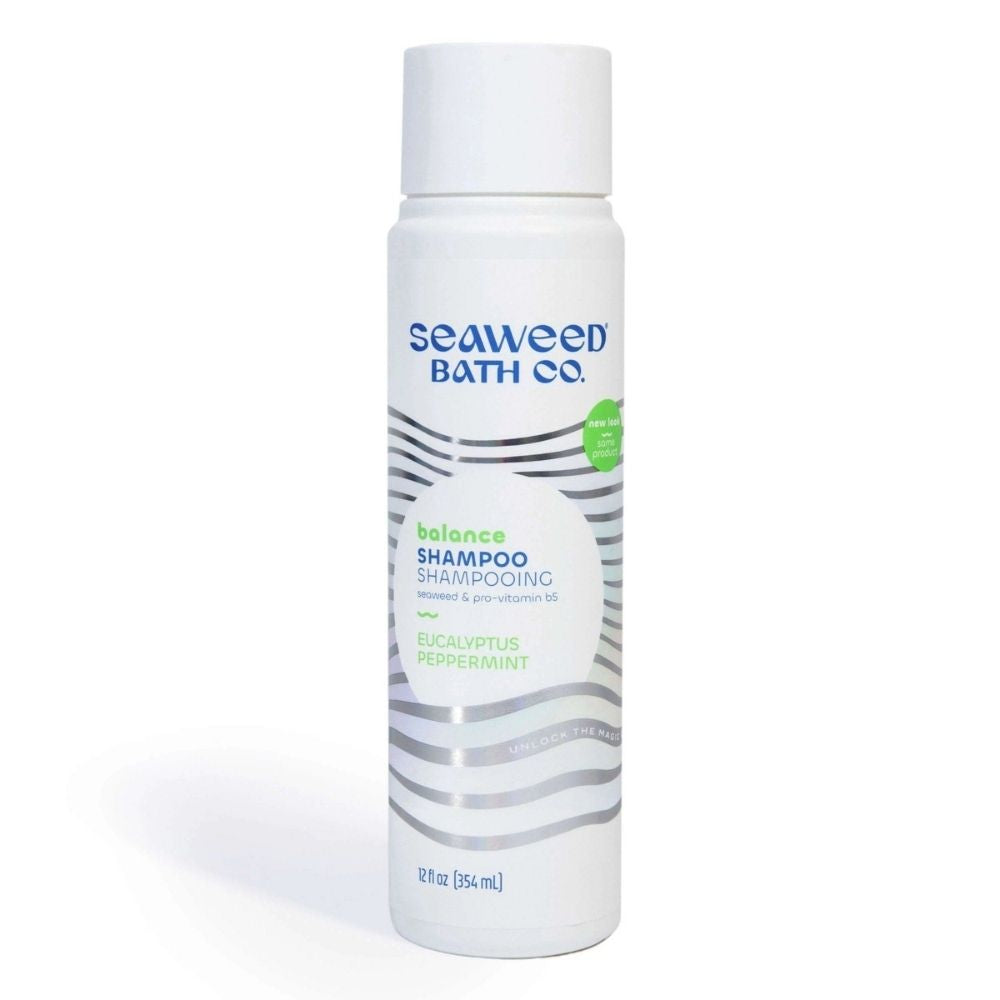 Argan Shampoo Eucalyptus & Peppermint 12 Oz by Sea Weed Bath Company