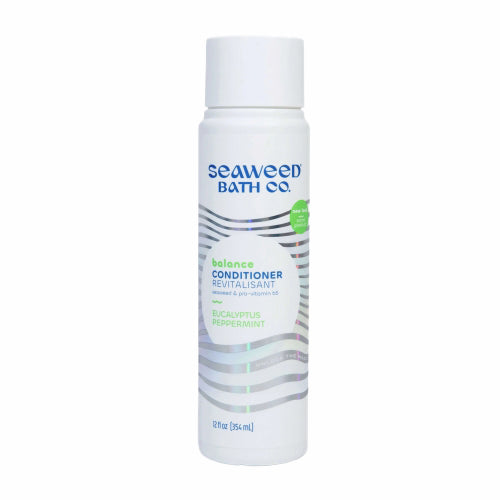 Argan Conditioner Balancing Eucalyptus & Peppermint 12 Oz by Sea Weed Bath Company