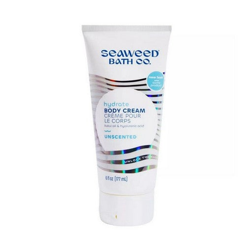 Hydrate Body Cream Unscented 6 Oz by Sea Weed Bath Company