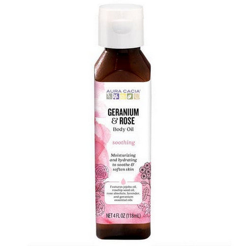 Bath/Massage Oil Comforting Geranium by Aura Cacia