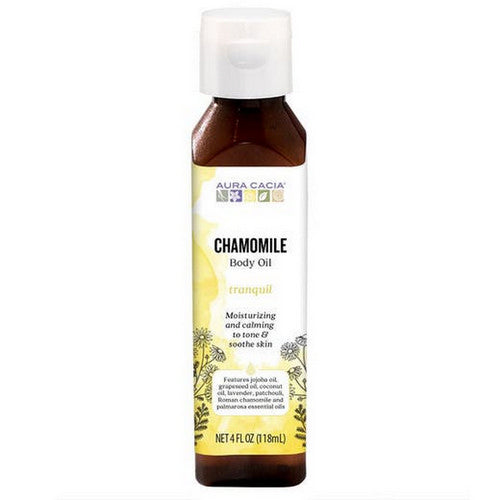 Aromatherapy Body Oil Tranquil Chamomile,4 Fl Oz by Aura Cacia