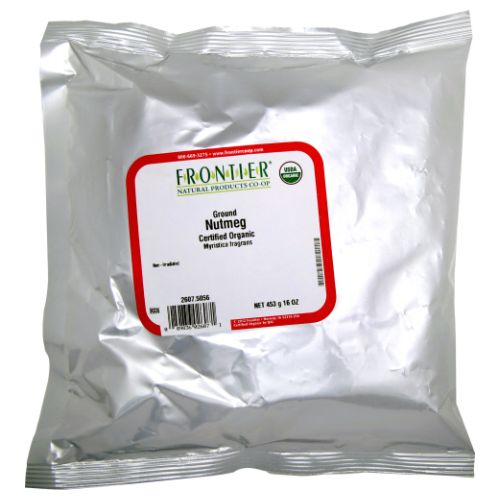 Organic Ground Nutmeg 16 Oz by Frontier Coop
