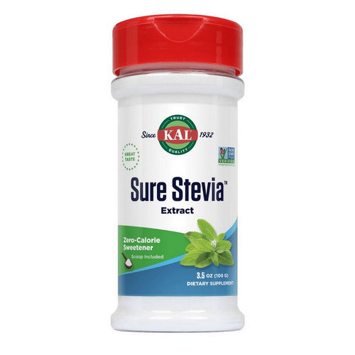 Pure Stevia Extract Unflavored 3.5 Oz by Kal