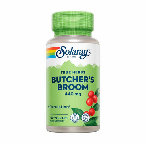 Butcher's Broom 100 Veg Caps by Solaray