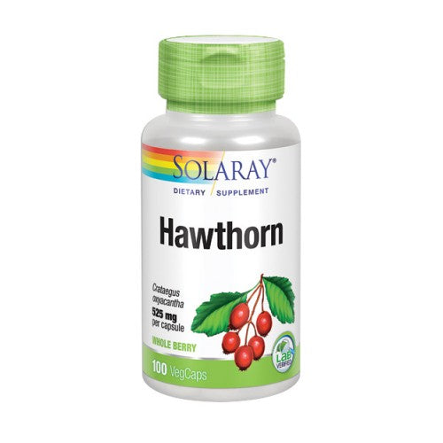 Hawthorn 100 Veg Caps by Solaray