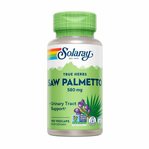 True Herbs Saw Palmetto 100 Veg Caps by Solaray