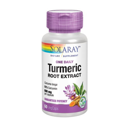 Turmeric Root Extract 60 Veg Caps by Solaray