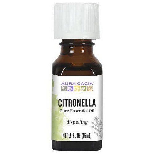 Essential Oil Citronella (cymbopagon nardus) 0.5 Fl Oz by Aura Cacia