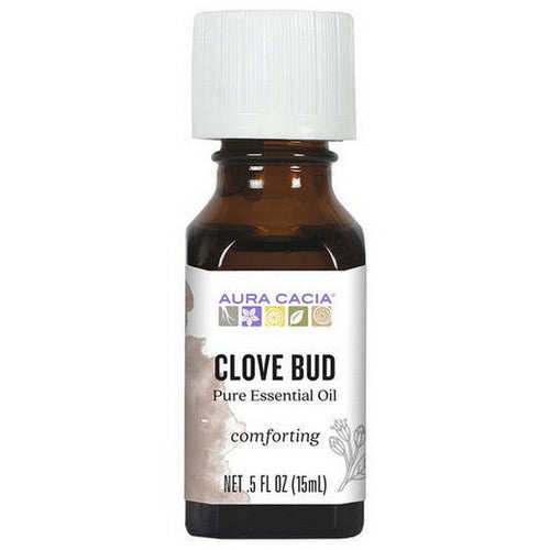 Pure Essential Oil Clove Bud 0.5 Oz by Aura Cacia