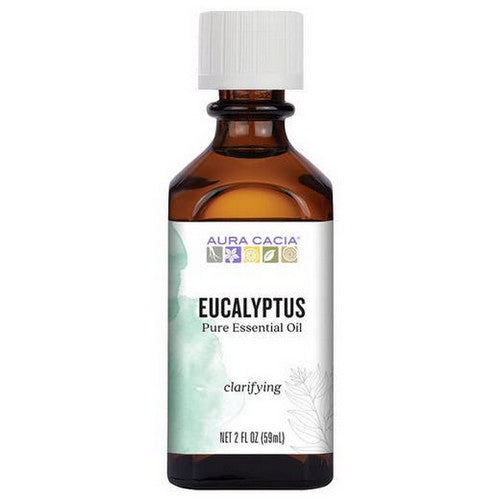 100% Pure Essential Oil Eucalyptus 2 Oz by Aura Cacia