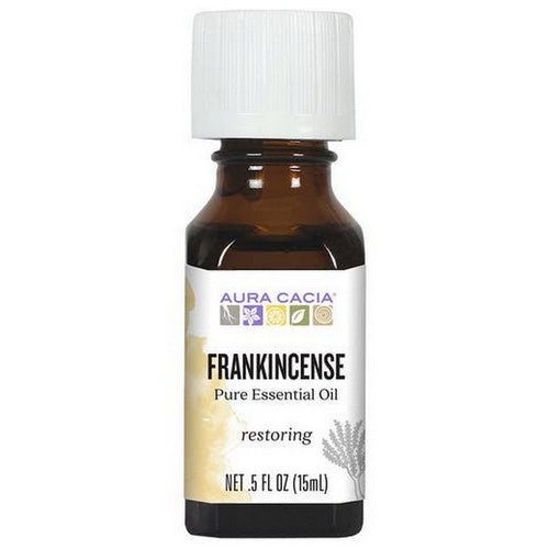 100% Pure Essential Oil Frankincense 0.5 Oz by Aura Cacia