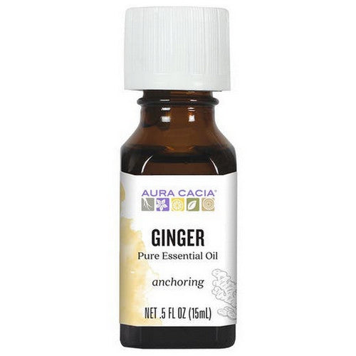 Essential Oil Ginger 0.5 Oz by Aura Cacia