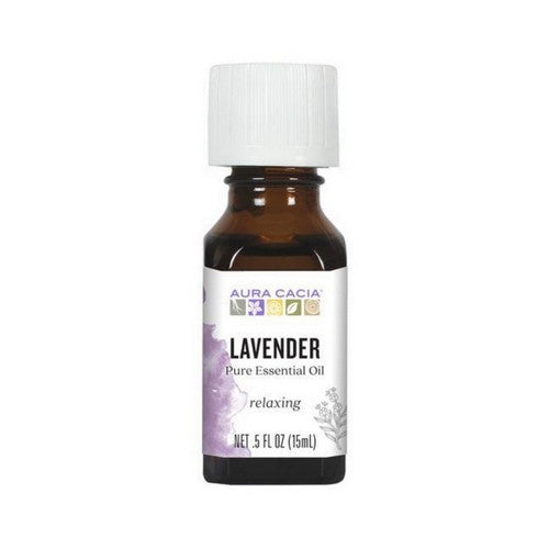 Pure Essential Oil Lavender 0.5 Oz by Aura Cacia