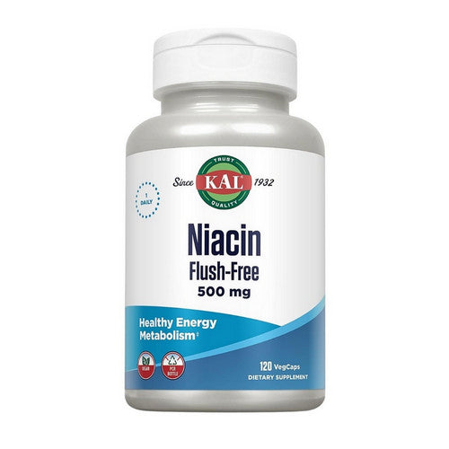 Niacin Flush Free 120 Veg Caps by Kal