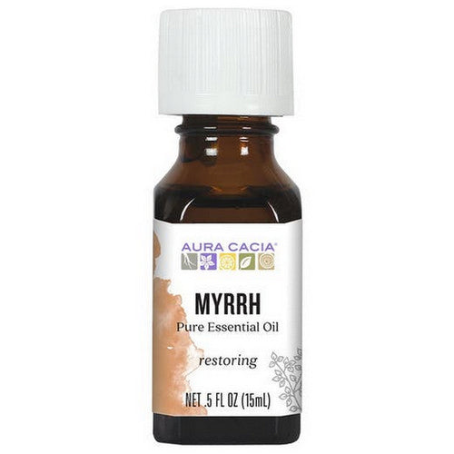 Essential Oil Myrrh (commiphora molmo) 0.5 Fl Oz by Aura Cacia