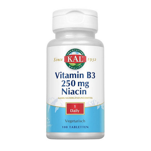Niacin 100 Tabs by Kal