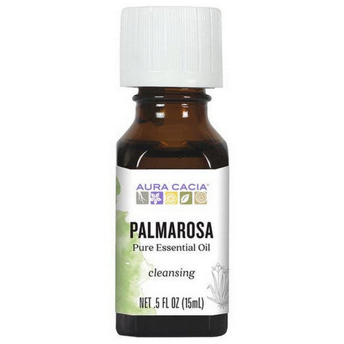 Essential Oil Palmarosa (cymbopogon martini) 0.5 Fl Oz by Aura Cacia