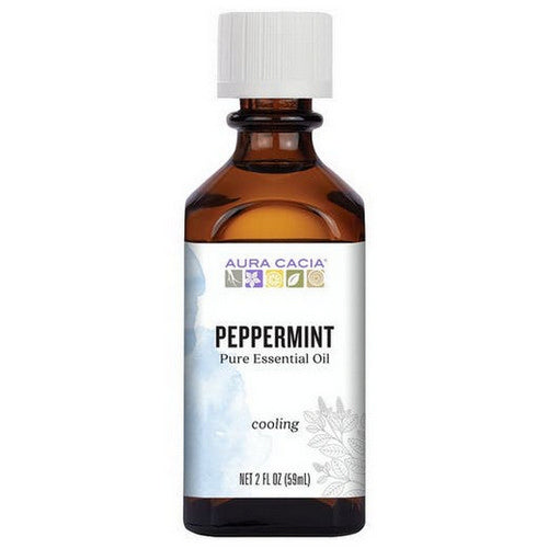 100% Pure Essential Oil Peppermint 2 Oz by Aura Cacia