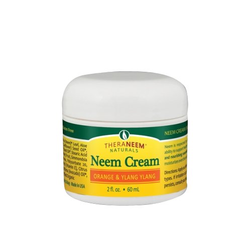 Neem Cream Orange Ylang 2 Oz by TheraNeem Naturals