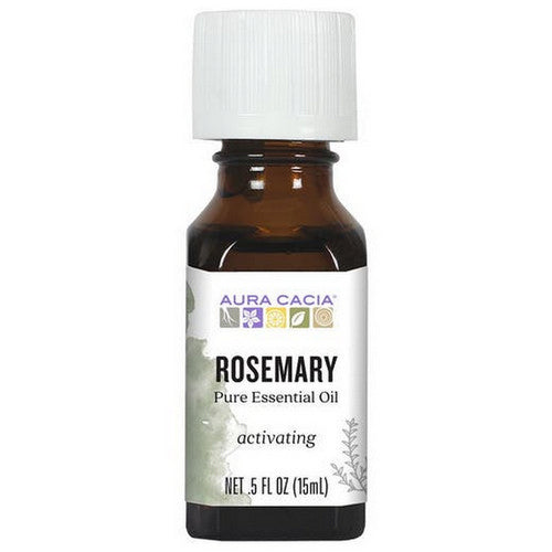 Pure Essential Oil Rosemary 0.5 Oz by Aura Cacia
