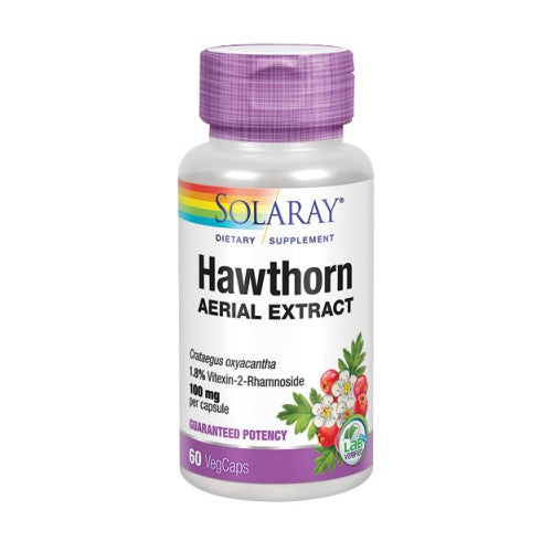 Hawthorn Aerial Extract 60 Veg Caps by Solaray